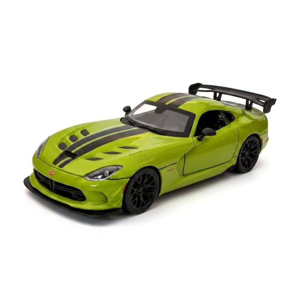 RW9324 1:24 DODGE VİPER 2017 ÇEK BIR.ARABA LİSANSLI METAL MODEL ARABA