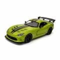 RW9324 1:24 DODGE VİPER 2017 ÇEK BIR.ARABA LİSANSLI METAL MODEL ARABA
