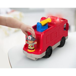 HDJ24 Fisher-Price® Little People Yardımsever İtfaiye Aracı, 1-5 yaş