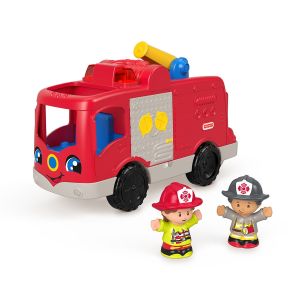 HDJ24 Fisher-Price® Little People Yardımsever İtfaiye Aracı, 1-5 yaş
