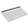 Lenovo Lecoo BK100 Bluetooth V3.0 Çoklu Cihaz Uyumlu Şarj Edilebilir Kablosuz Beyaz Türkçe Q Klavye