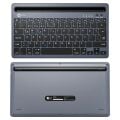 Lenovo Lecoo BK100 Bluetooth V3.0 Çoklu Cihaz Uyumlu Şarj Edilebilir Kablosuz Gri Türkçe Q Klavye