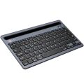 Lenovo Lecoo BK100 Bluetooth V3.0 Çoklu Cihaz Uyumlu Şarj Edilebilir Kablosuz Gri Türkçe Q Klavye