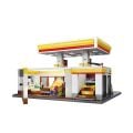 C66026W CADA SHELL BENZİNLİK 1309 PARÇA BLOCK OYUNCAK