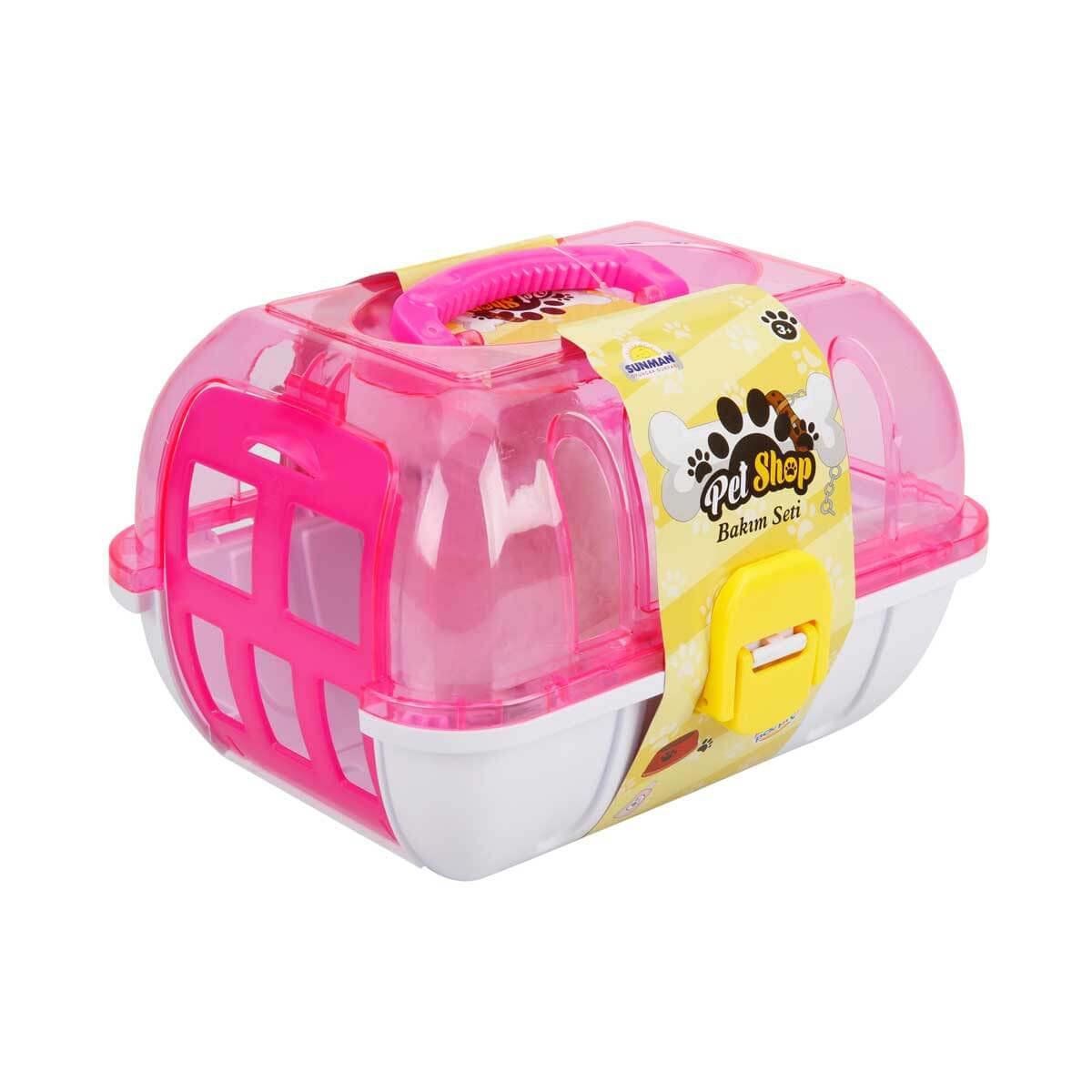 Çantalı Peluş Kedi Kuaför Seti S01002249