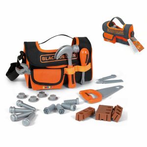 7600360142 Smoby, Black+Decker Kumaş Alet Çantası / 3-8 yaş