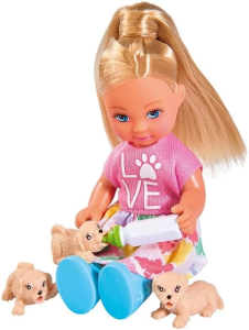 Evi Köpeği ve 3 Yavrusu SMB-105733072