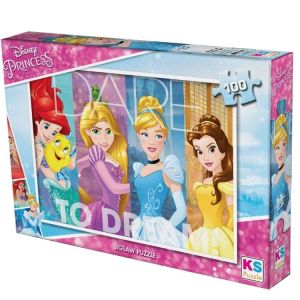 100 Parça Princess Yapboz