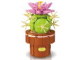 Building Block Flower 181 Parça Kaynana Topuzu Kaktüsü