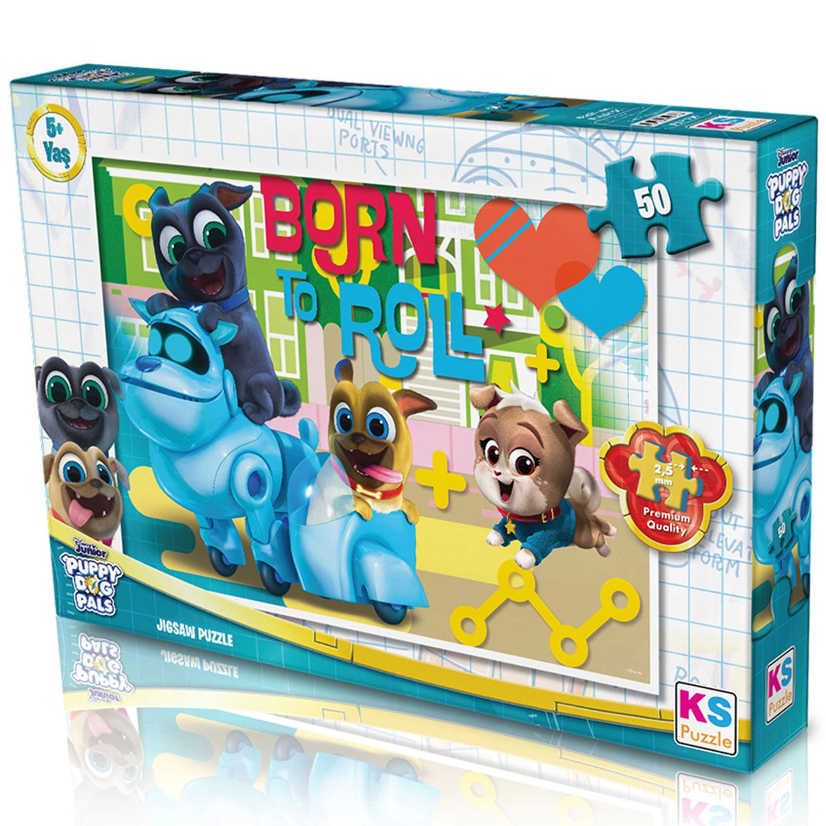 KS Puppy Dog Pals 50 Parça Puzzle PDP.709
