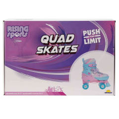 Rising Sports Işıklı 4 Teker Ayarlanabilir Paten 34-37 - S00005458