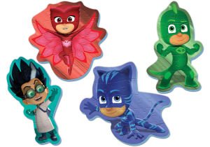 KS Baby Puzzle Pijamaskeliler  My First Puzzle 4 in 1 Çerçevesiz