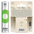 GP Batteries ReCyko 950mAh AAA İnce Kalem 6 Adet Ni-Mh Şarjlı Pil 1.2 Volt