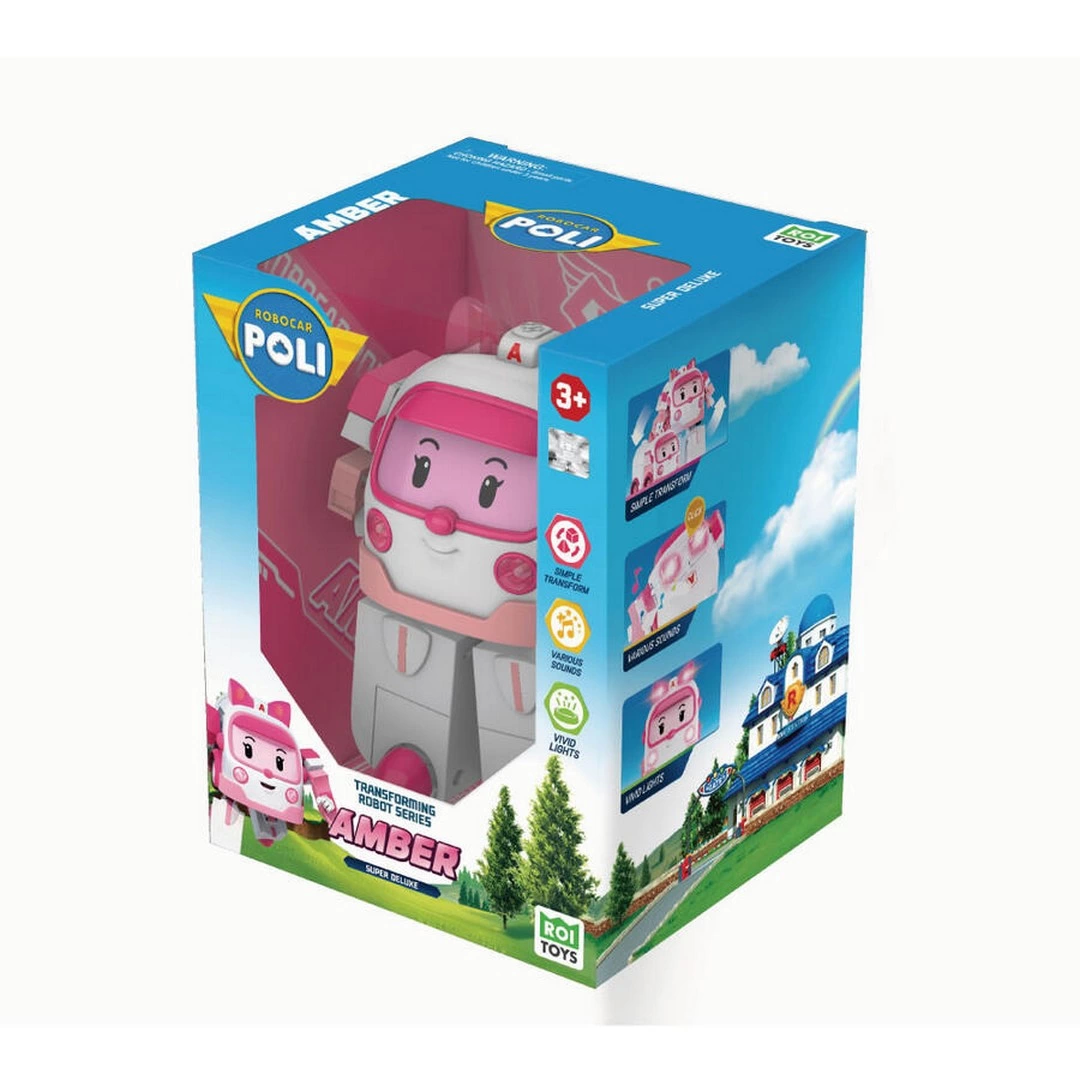 Robocar Poli Büyük Transforming Robot Amber - POLI/MRT-687