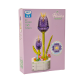 Building Block Flower 140 Parça Mor Lale