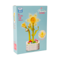 Building Block Flower 125 Parça Sarı Fulya