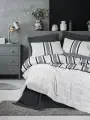 Cotton Box Ranforce Nevresim Takımı Çift Kişilik Nobby Antrasit
