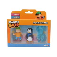 TUY23000 Stumble Guys 3lü Mini Figür