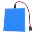 Powermaster PM-37724 100x100mm Elektrominesans (EL) 3V Led Panel Mavi Aydınlatmalı Esnek Yapı