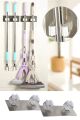 Pratik Organizer 4lü Yapışkanlı Fırça Paspas Mop Fırça Sabitleyici Ergonomik Alet Aparatı