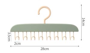 8 Kancalı Çok Amaçlı Yapışkanlı Askı - 1 Adet Stokta Olan Renk Gönderilir