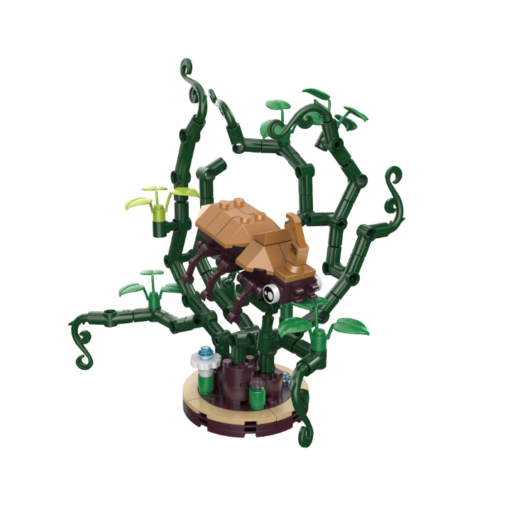 Yodo Blok Böcekler 164 Parça Gergedan Böceği