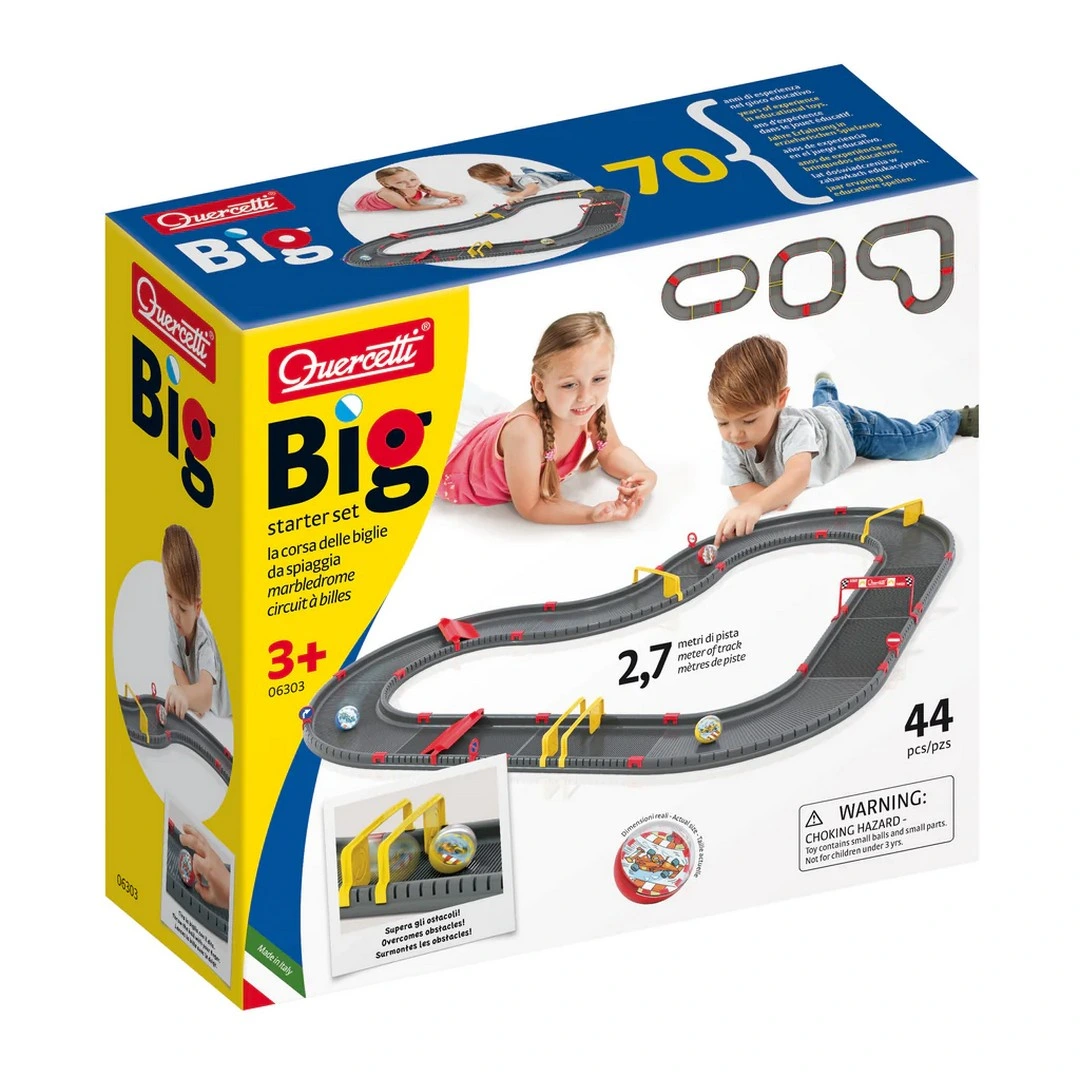 Quercetti Büyük Pist Başlangıç ​​Seti 44 Parça
