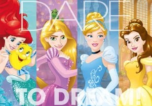 KS Puzzle 100 Parça Disney Prensesler - 190011KSPR714