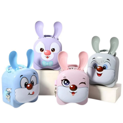 Kilitli Metal Kulak Kumbara - S-262 - 1 Adet Stokta Olan Gönderilir