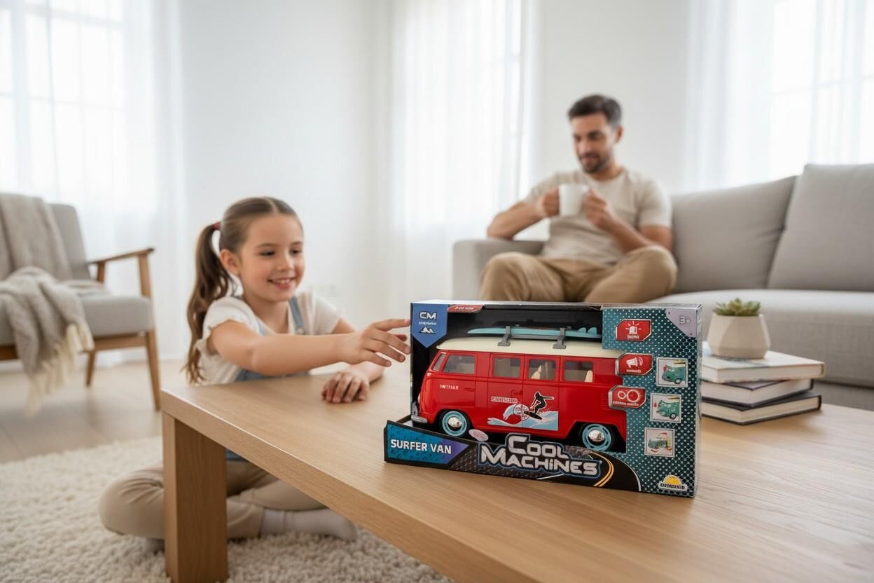 S01005718 SÖRF KARAVANI SES/IŞIK OYUNCAK KARAVAN