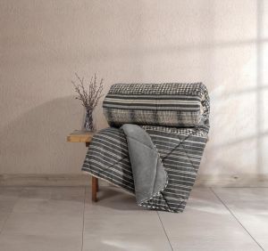 Cotton Box Çift Kişilik Yorgan Velvet Timbre Antrasit