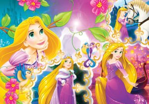 KS Puzzle 200 Parça Papunzel Tanglet