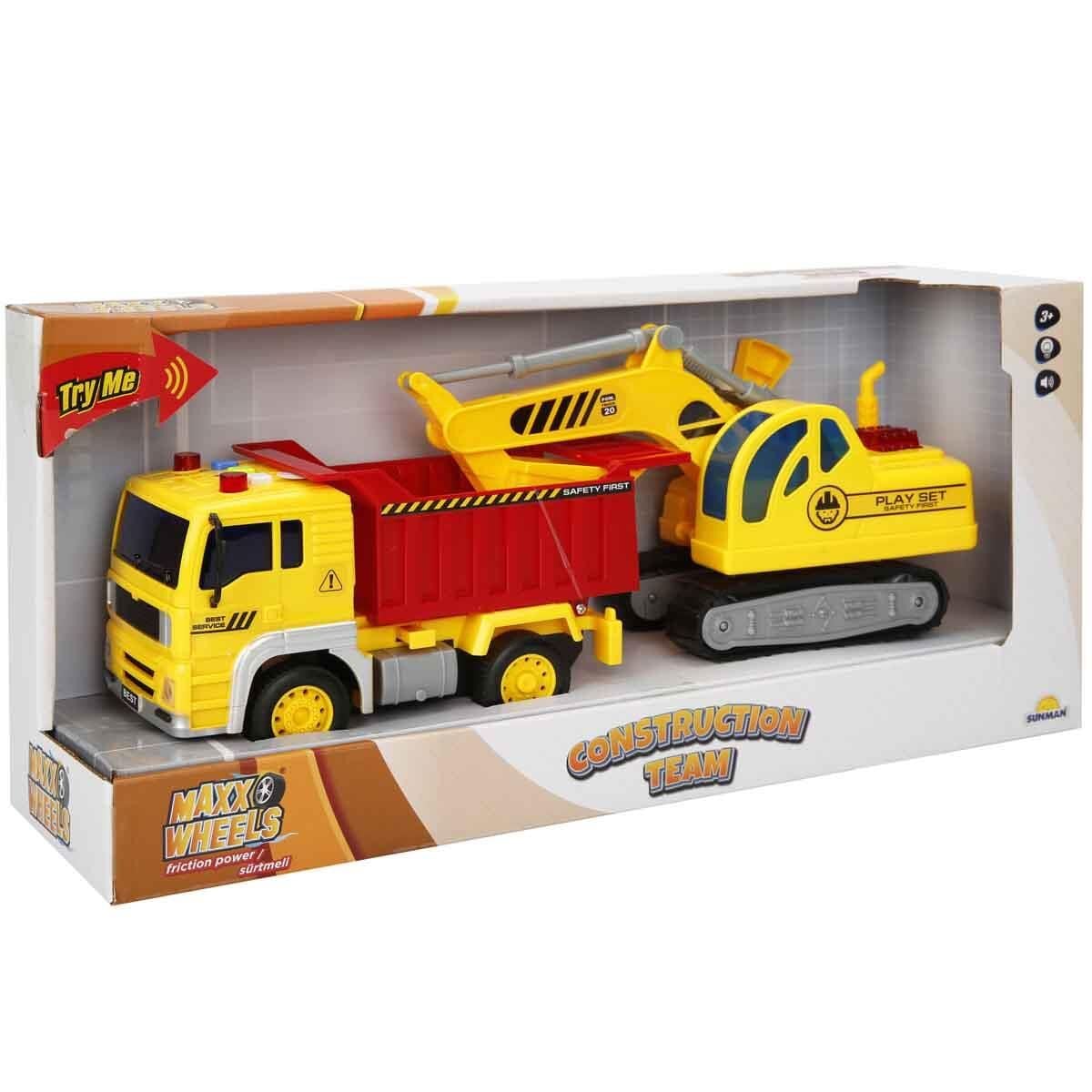 S00001999 1/20 İNŞAAT ARAÇLARI 2Lİ SES/IŞIK -SUN