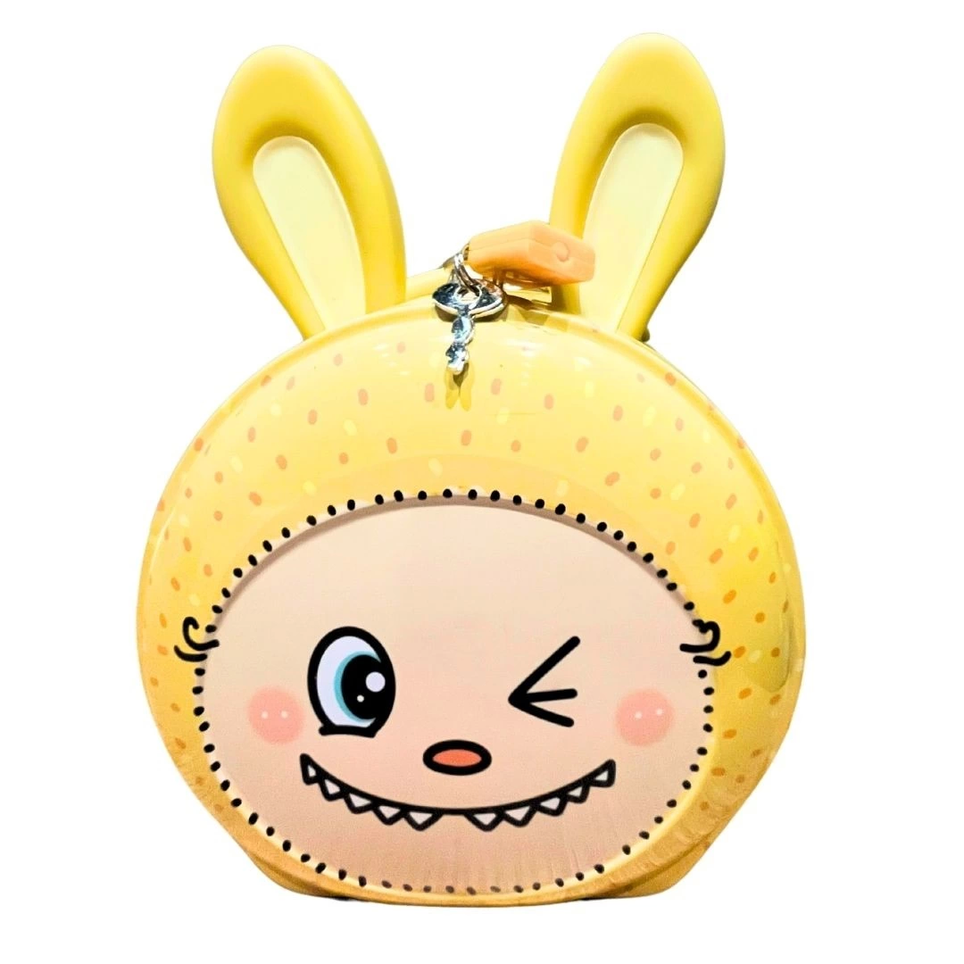 Kilitli Metal Kulak Kumbara - S-303 - Stokta Olan Gönderilir