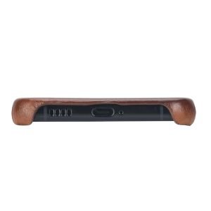 Samsung Galaxy S22 Plus Uyumlu Deri Arka Kapak UJ RST2EF Taba