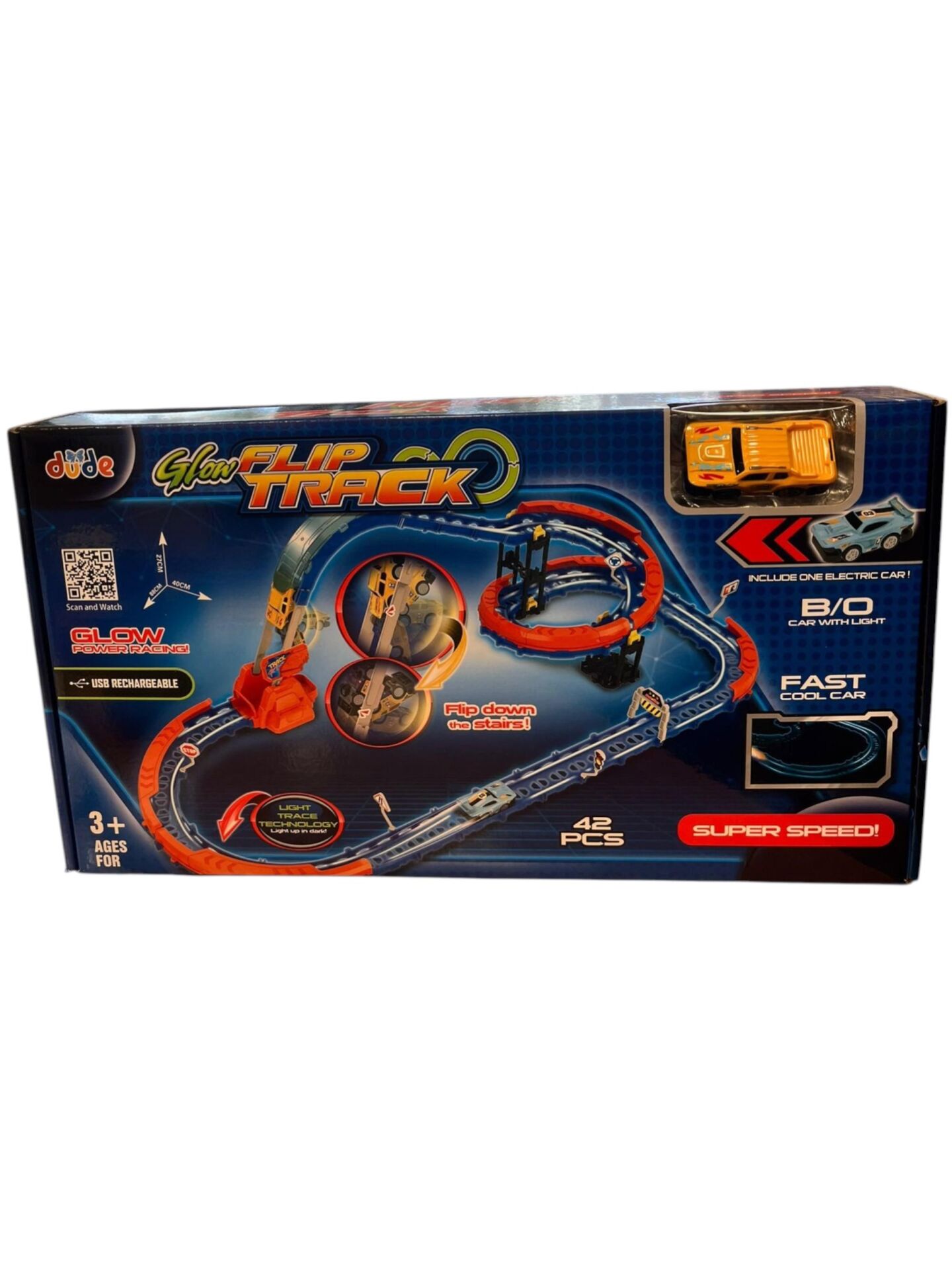 SH40594 ŞARJLI FOSFORLU RACİNG SET 42 PARÇALI-ZRV