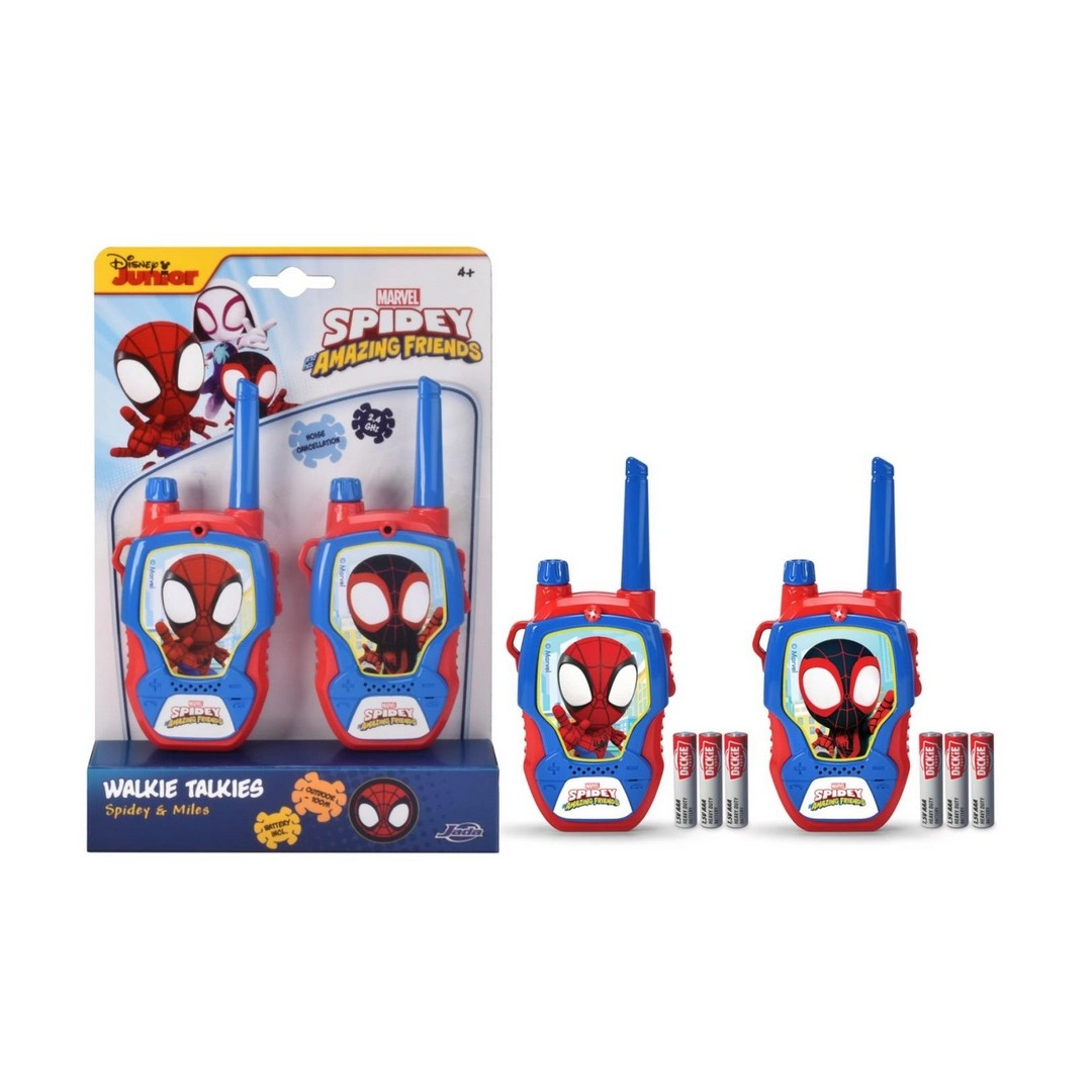 Jada Marvel Spidey ve Spin Oyuncak Telsiz Seti
