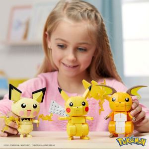 GYH06 MEGA Pokemon - Pikachu Dönüşüm 3lüsü 621 parça