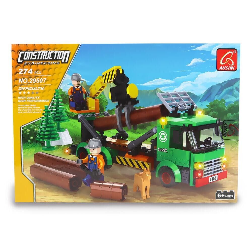 Ausini İnşaat Set 274 Parça Mini Lego