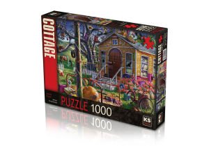 KS Puzzle 1000 Parça Lonely House Yalnız Ev