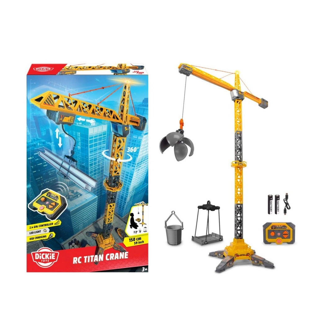 Dickie Titan Crane Uzaktan Kumandalı Oyuncak Vinç