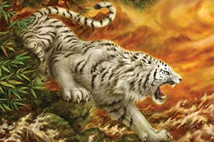KS Puzzle 1000 Parça White Tiger Beyaz Kaplan