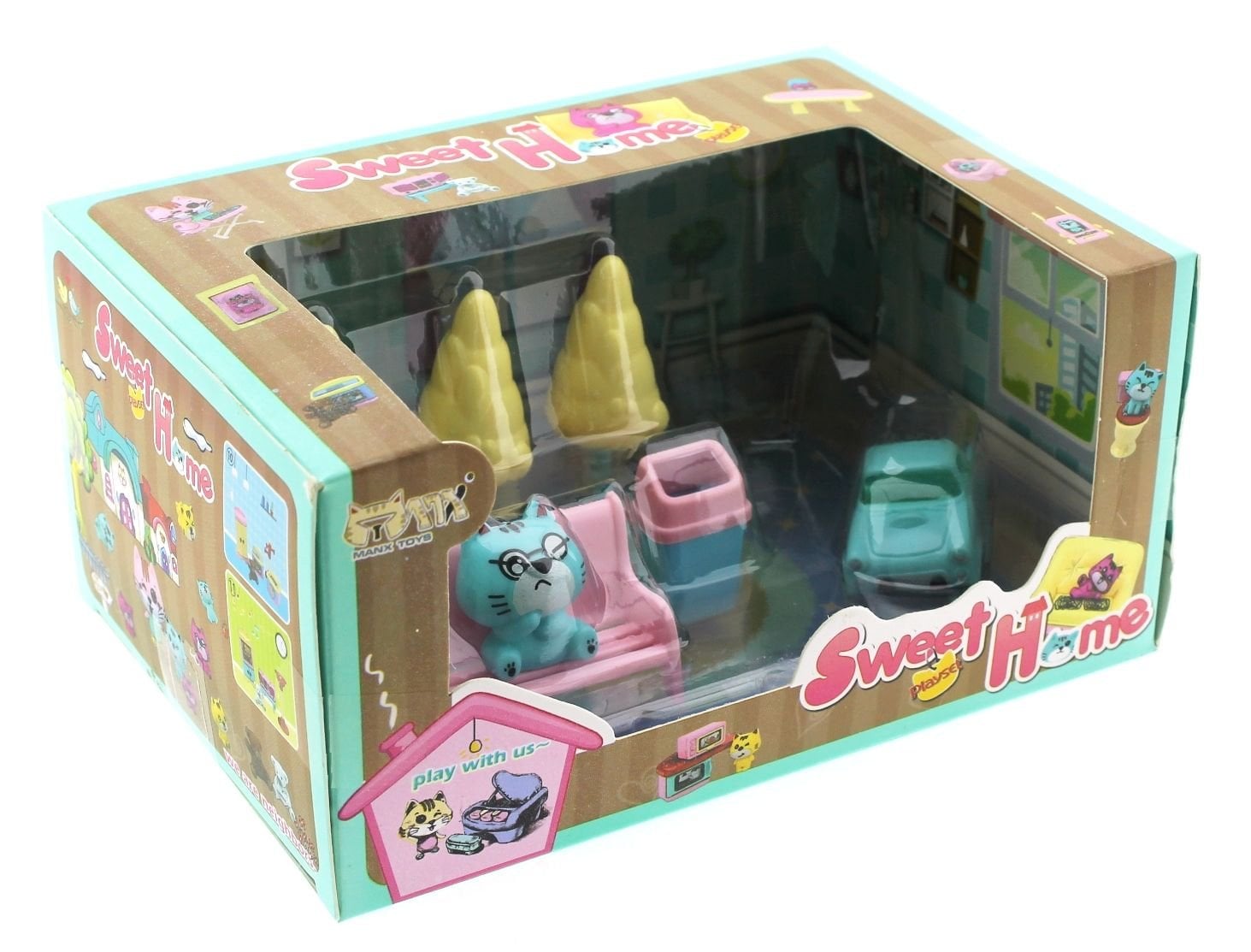 Kedi Şehri Park Figürleri Seti 010101MGAY068A