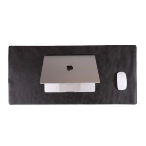 Deri Masa Matı 80*37cm TN1 Gri