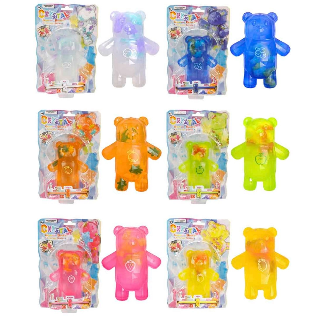 Crystal Gummy Bears Forever Serisi Stretch Figür 14 cm S00012348 - 1 Adet Stokta Olan Gönderilir