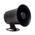 Magicvoice MV-30600 12 Volt 15 Watt Tek Sesli Elektronik Siren Korna Yüksek Desibelli ABS Kasa