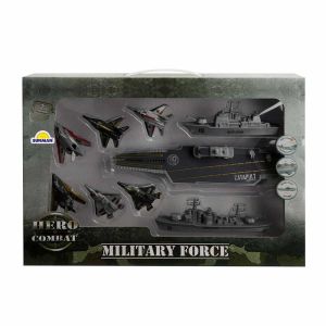 Askeri Oyun Seti 9 Parça Jet Uçak Gemisi - 87140