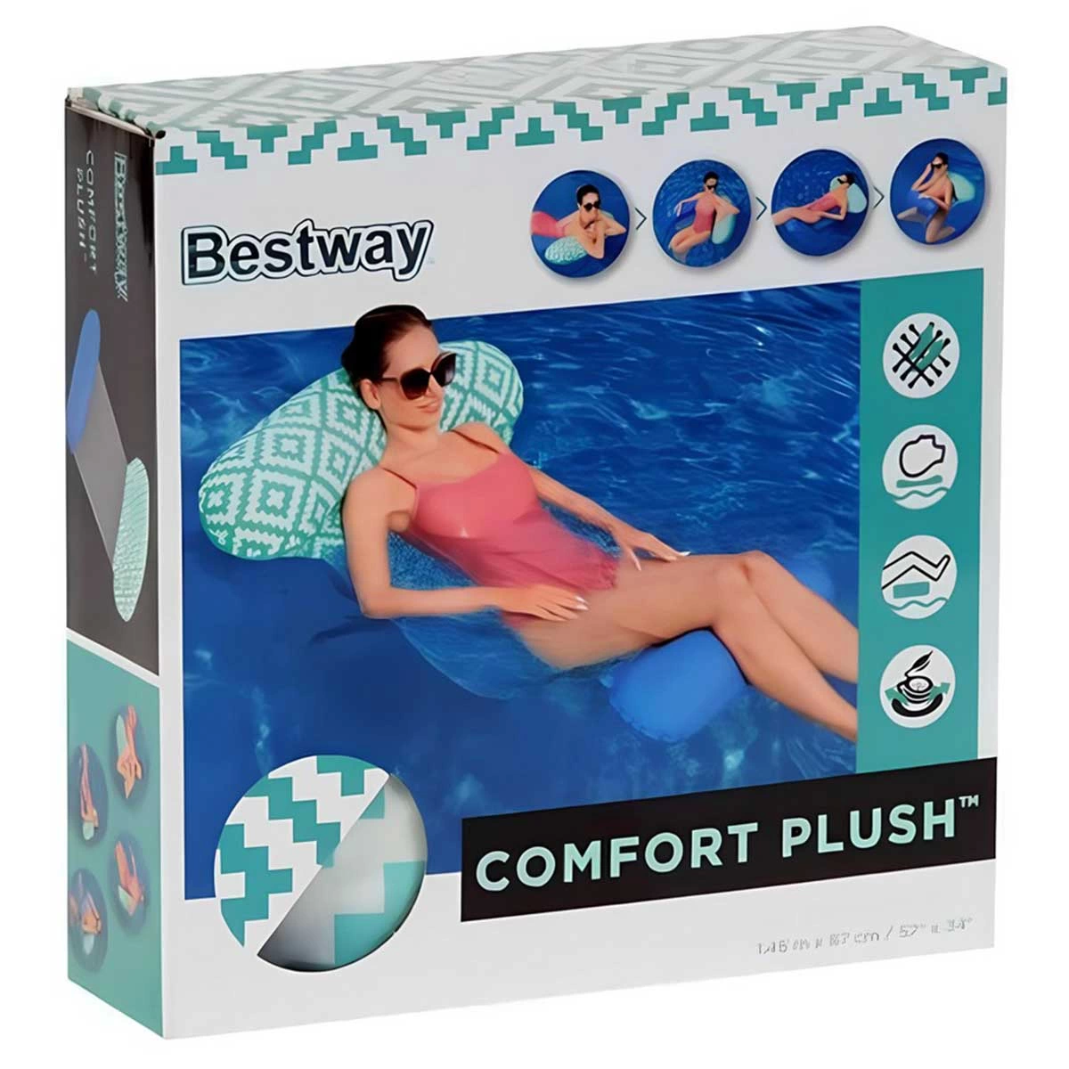 Bestway Komfort Fileli Yatak 145x87 cm 43555 - BW43555