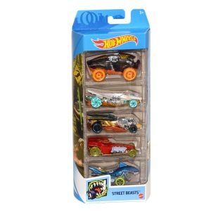 1806 Hot Wheels 5'li Araba Seti / +3 yaş - 1  Adet Stokta Olan Gönderilir