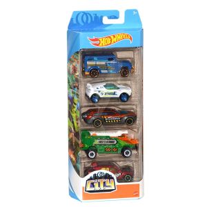 1806 Hot Wheels 5'li Araba Seti / +3 yaş - 1  Adet Stokta Olan Gönderilir